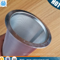 Ultra fine 304 stainless steel iced cold brew coffee infuser filter for 32 oz mason jar